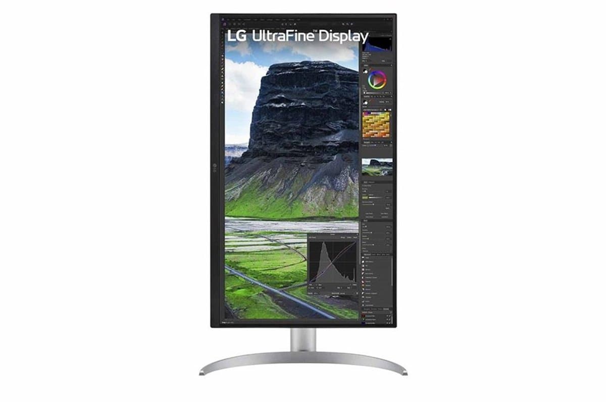 LG UltraFine 27UQ850V-W - 4K IPS Black Monitor - USB-C 90w - 27 inch