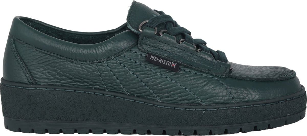 Mephisto Lady - dames veterschoen - Groen - maat 42.5 (EU) 8.5 (UK)