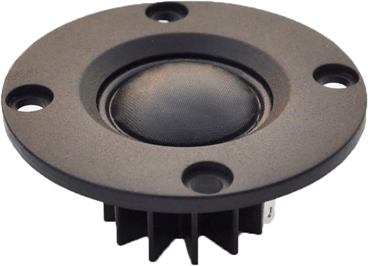 Tweeter Speaker - Hoge Pitch Luidspreker - Audio Verbetering - Zijde Dome - 6 Ohm 30 W - Zwart