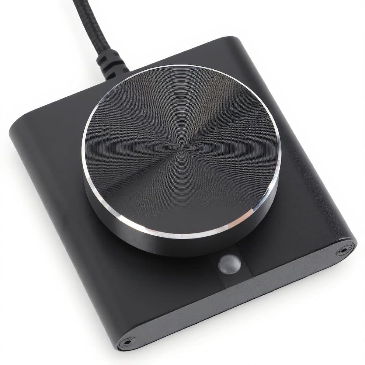 USB Volume Controller met 360° Draaiende Knop, Geluidsregeling, Mute-functie en LED Indicator voor PC en Laptop