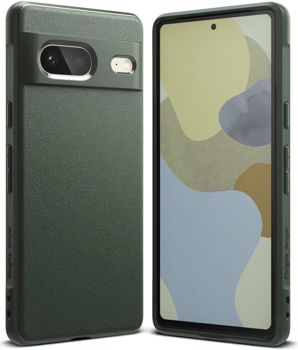 Ringke Onyx Google Pixel 7 Hoesje Flexibel TPU Back Cover Groen