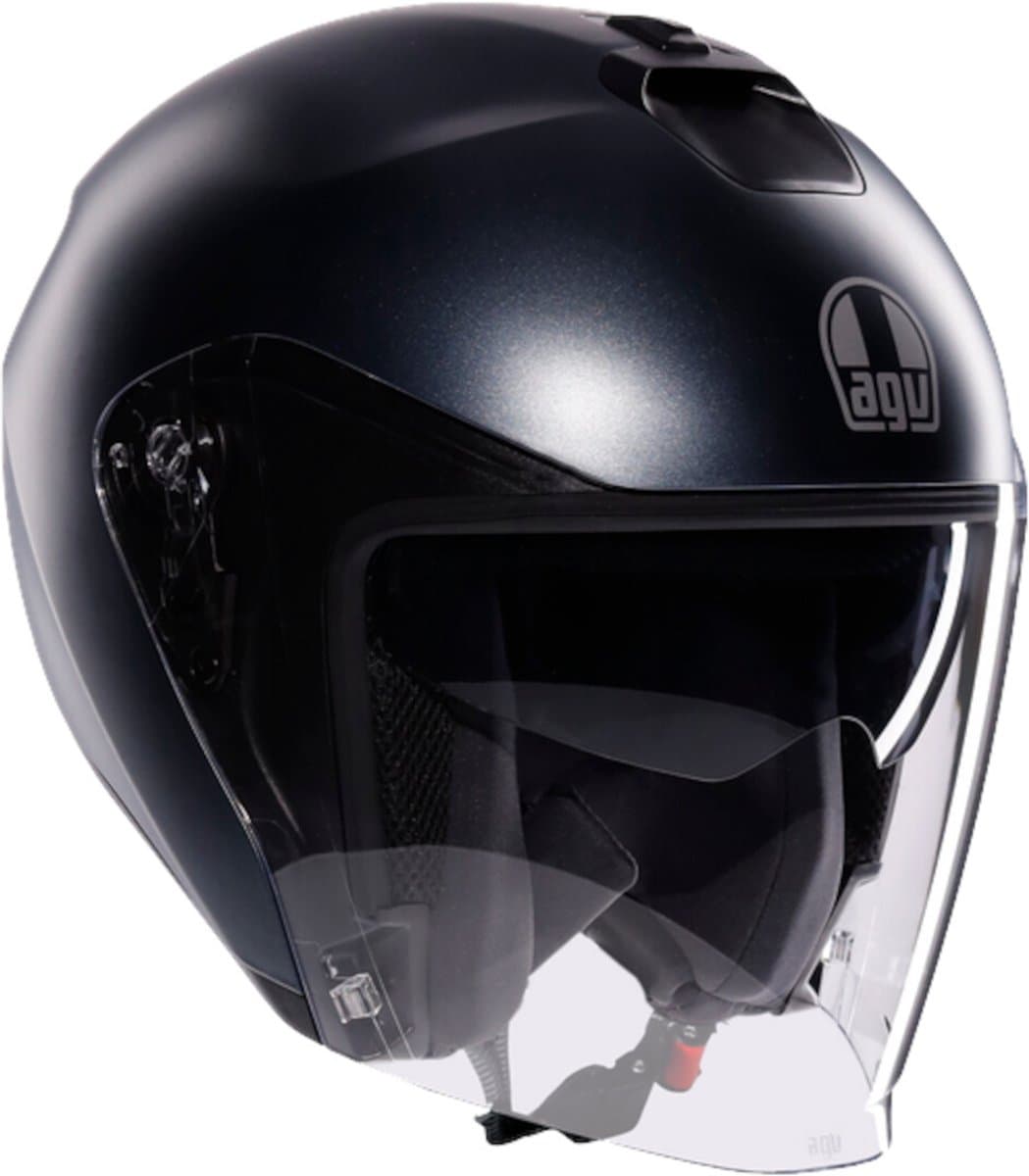 AGV Irides Mono Mat Grijs Jethelm - Maat - Helm