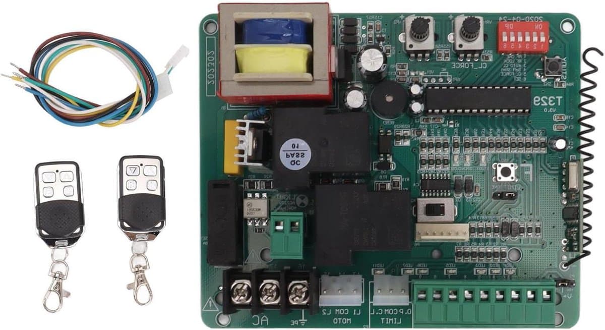 Schuifpoort Besturingskaart - Deurmotor Controller - Automatische Poorten - Veiligheidsonderbreking - 220 V - Niet gespecificeerd