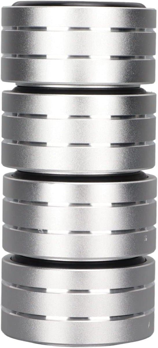 Luidspreker Spikes - Isolatie Voetjes - Geluidskwaliteit Verbeteren - Aluminium Legering - 40x20mm - Zilver