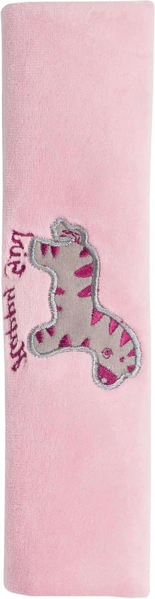 Harnasvulling Kind - Gordelbeschermer - Comfortabel Reizen - Ergonomisch Gevormd - 5 x 8 x 23 cm - Roze
