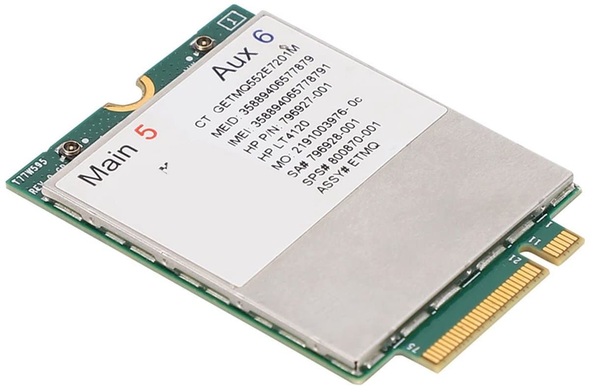Dailygoody - Ngff 4G-module - Voor Probook Elitebook 820 840 850 G3 - Compact formaat - Snelle internetverbinding - Geschikt voor laptops - M...