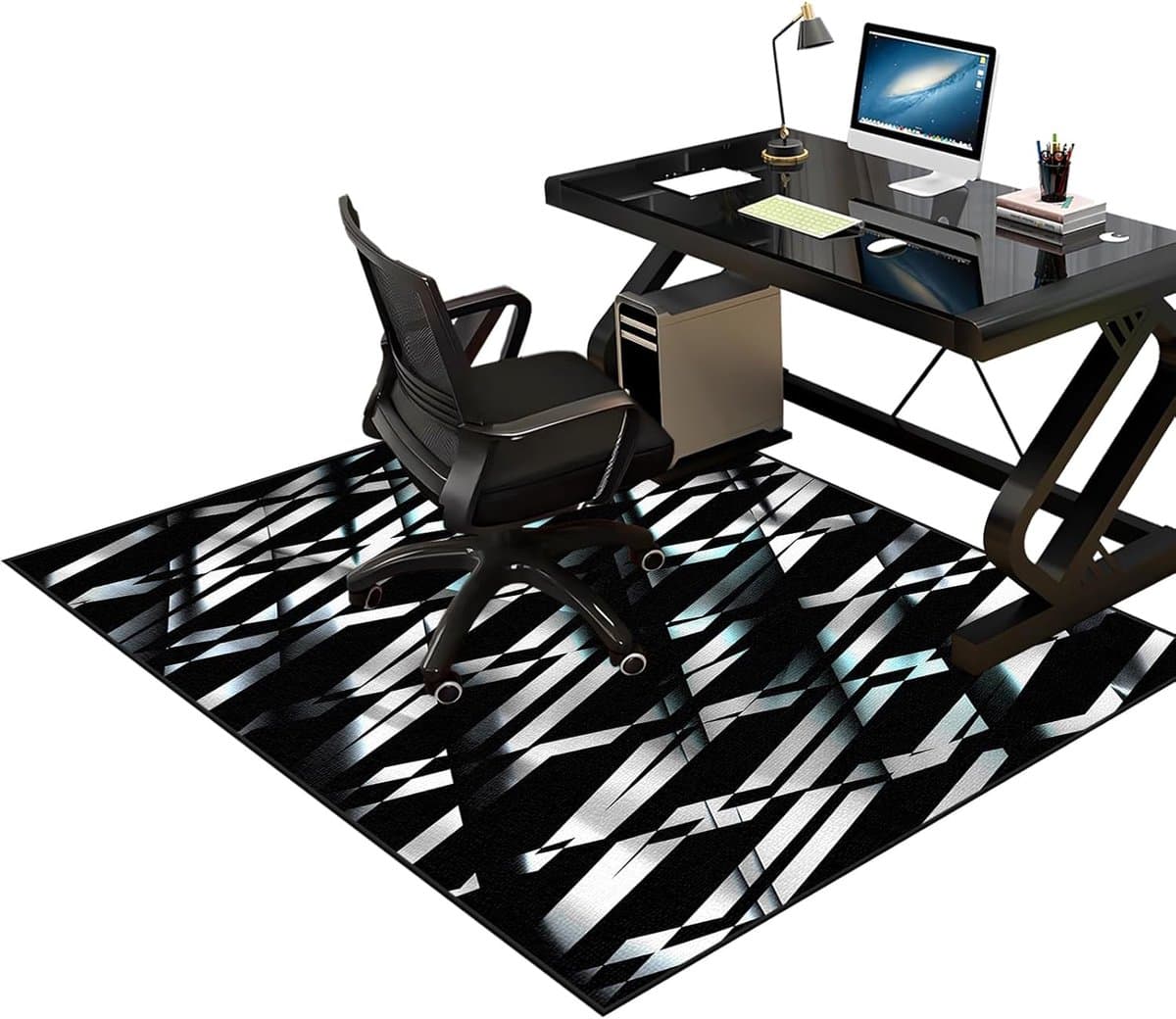 Vloerbeschermer Mat - Onderlegger Stoel - Beschermt Vloeren - Antislip TPR Onderkant - 200 x 230 cm - Kleur 1533