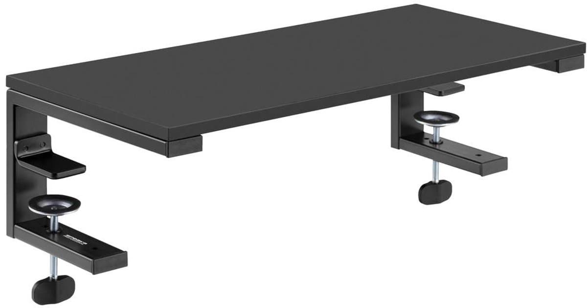 SpeaKa Professional SP-10938480 Monitorstandaard 550 mm x 250 mm Hoogte: 236 mm (max) Zwart