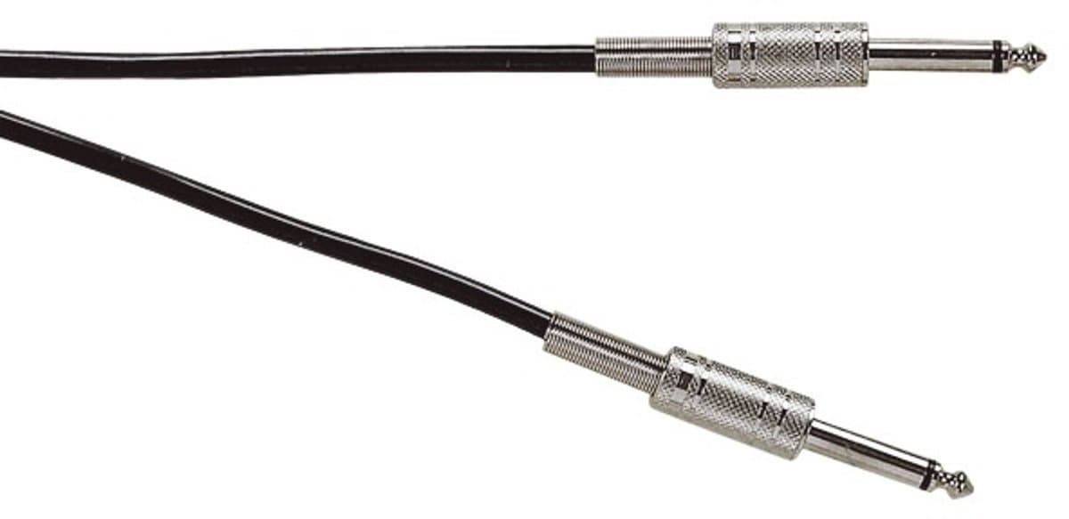 6,35mm Jack mono audio kabel - 3 meter