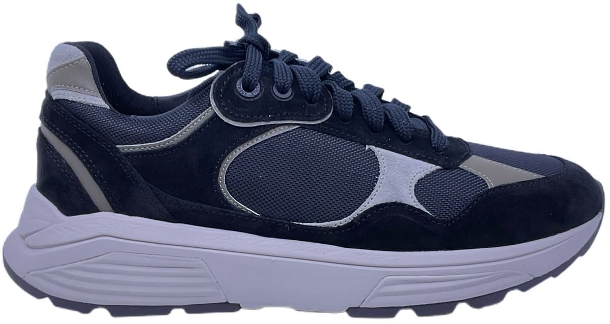 Xsensible Stretchwalker Sneaker Helix Men 33203.5.080 H Zwart Combi