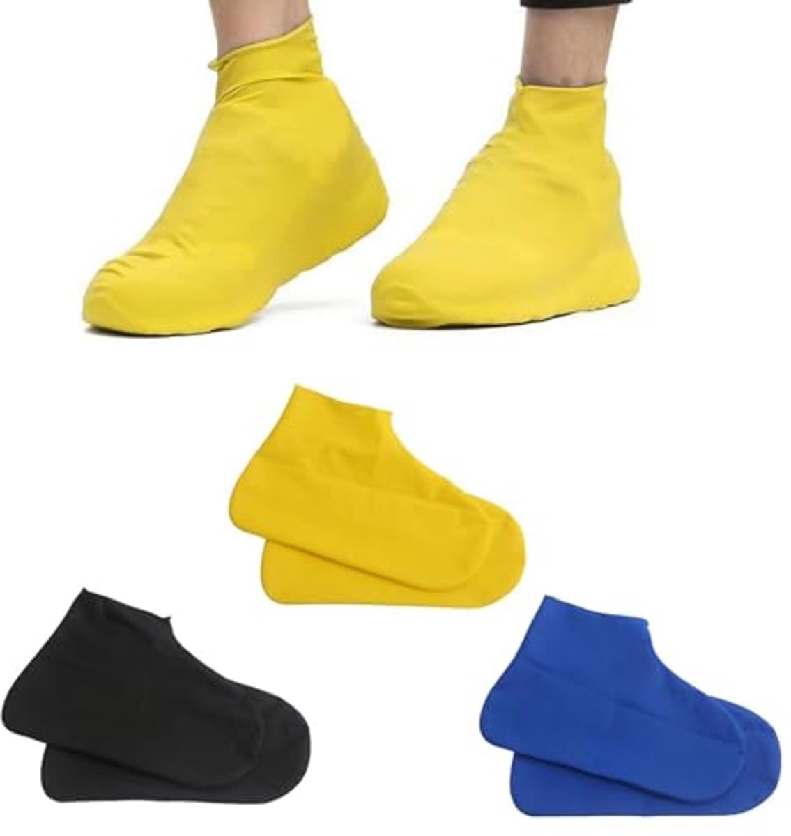 Waterdichte Schoenovertrekken voor Outdoor Activiteiten - Antislip, Herbruikbaar en Comfortabel