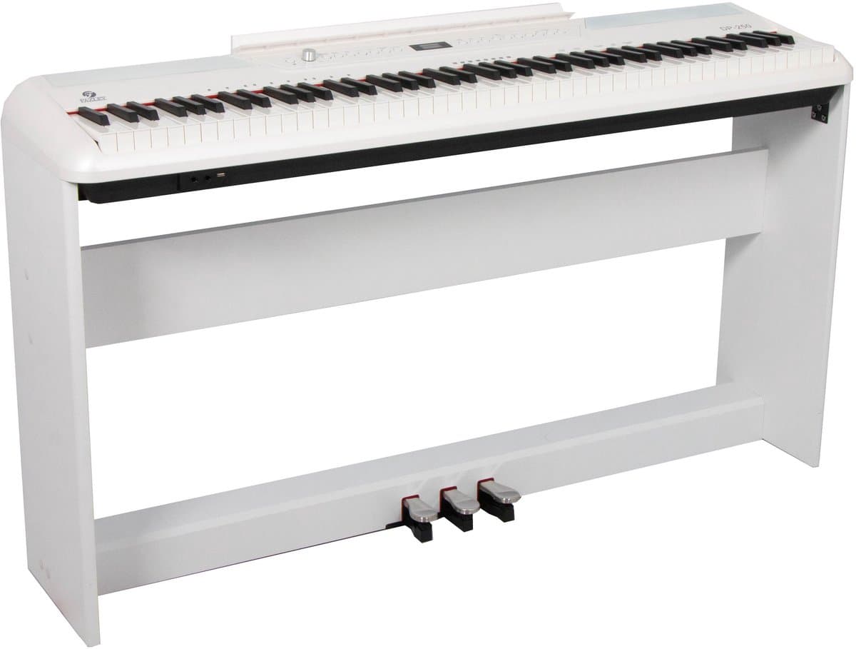 Fazley DP-250-WH + ST1 digitale piano wit