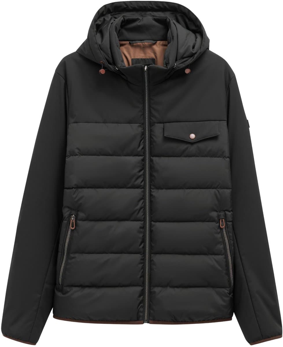 Bugatti - Jas Zwart Bugatti Jackets Zwart 873113-81031