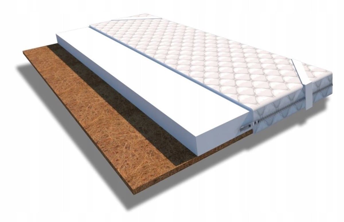 Topper Matras HR Schuim Kokos 80x200x6cm - Extra Hard