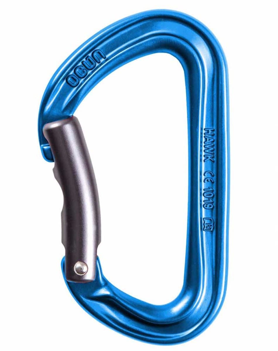 Ocun Hawk Bent Karabijnhaak Blauw