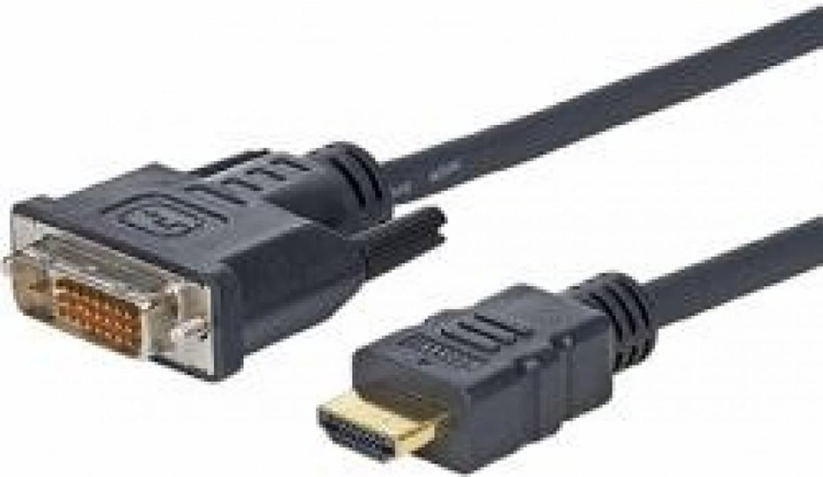 Vivolink PROHDMIDVI1 video kabel adapter 1 m HDMI DVI-D Zwart