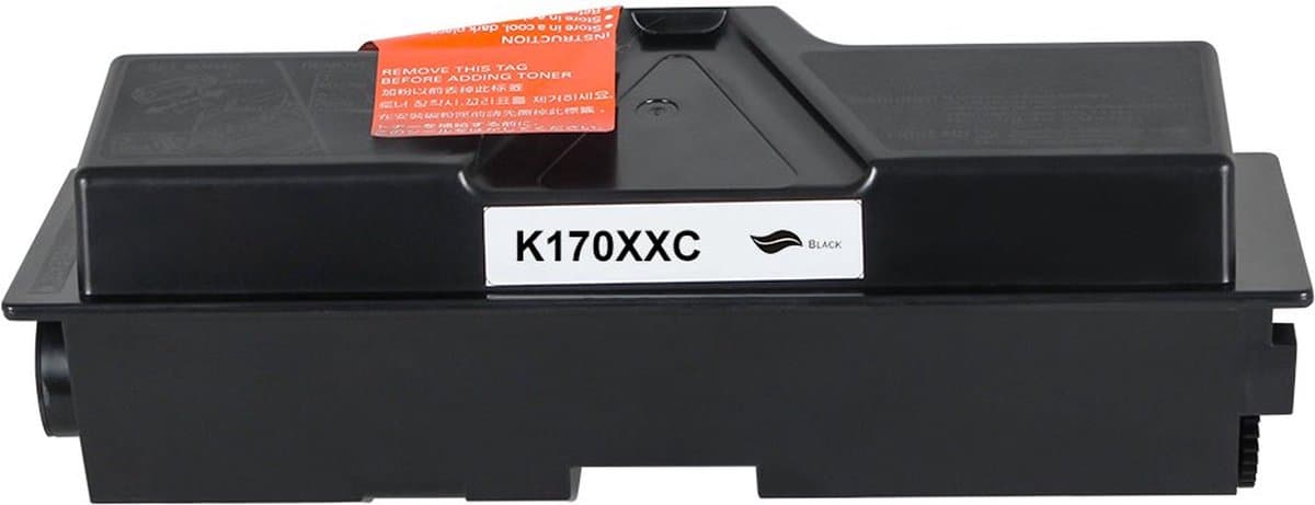 Kyocera TK-170 Zwart Huismerk Toner 14000 Pagina's - TK-170 compatible TK-170 alternatief - Geschikt ECOSYS P2135d P2135dn FS-1320D FS-1320DN FS-1370DN - Kyocera inktcartridge Zwart