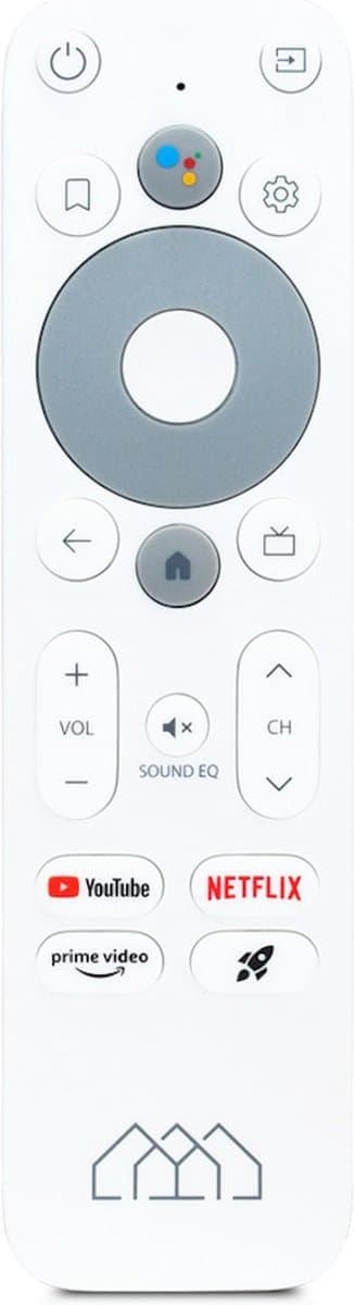 Homatics Android TV BT Afstandsbediening - google Assistent RCU (Small)
