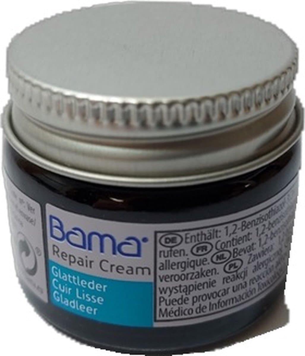 Bama Repair Creme Gladleer Zwart