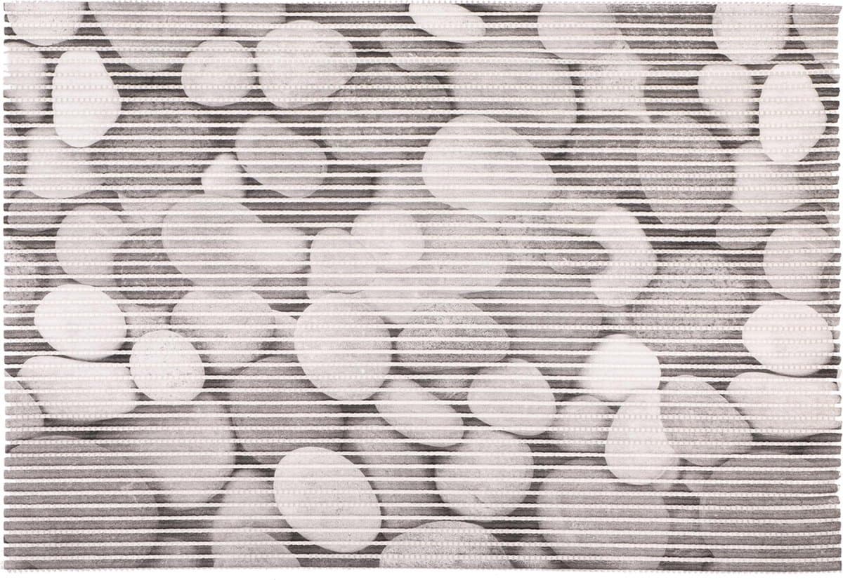 Differnz multi mat - stones - 100% PVC - 65 x 45 cm - grijs