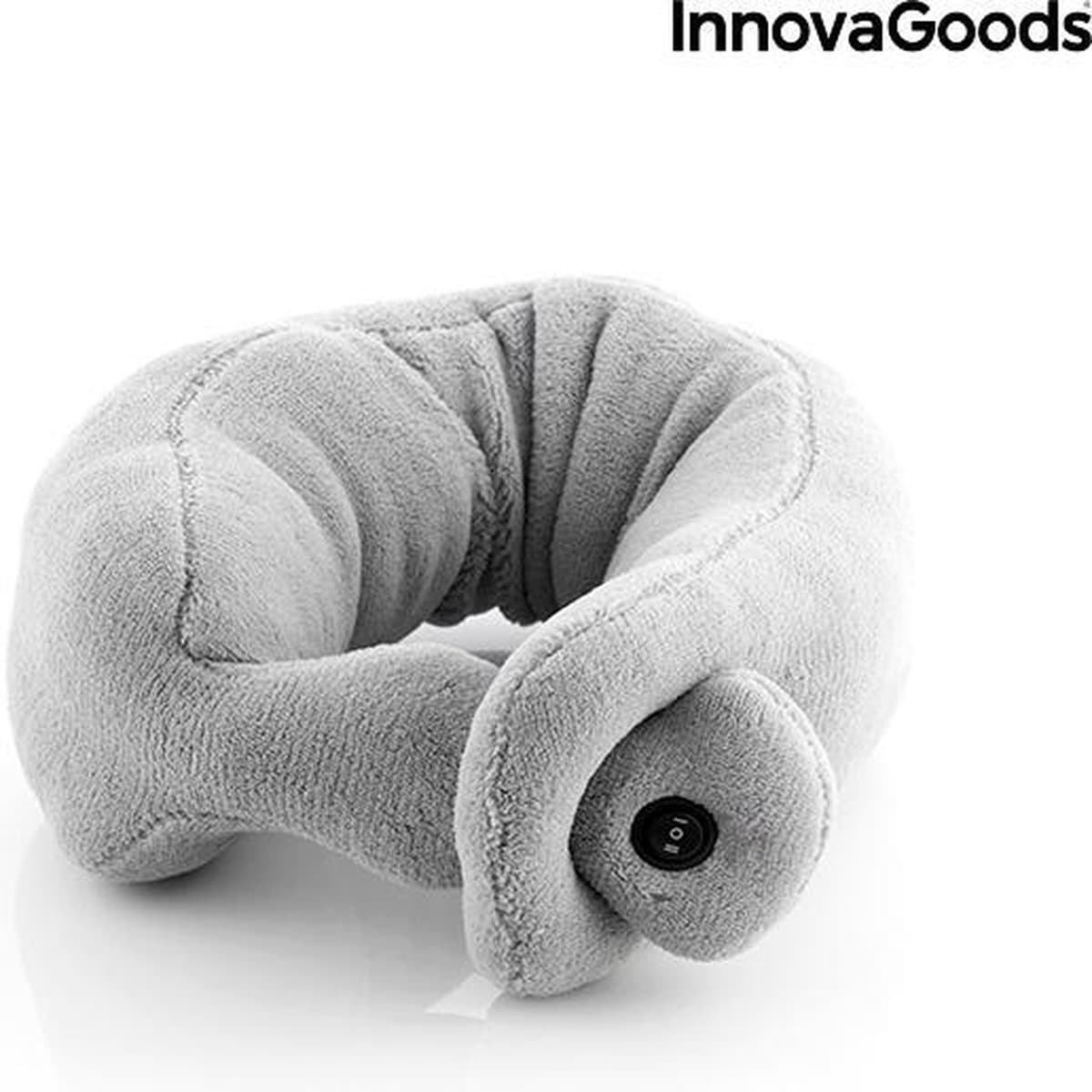 InnovaGoods Wellness Relax nekkussen met massagefunctie - Kussen met massage functie - Massage kussen