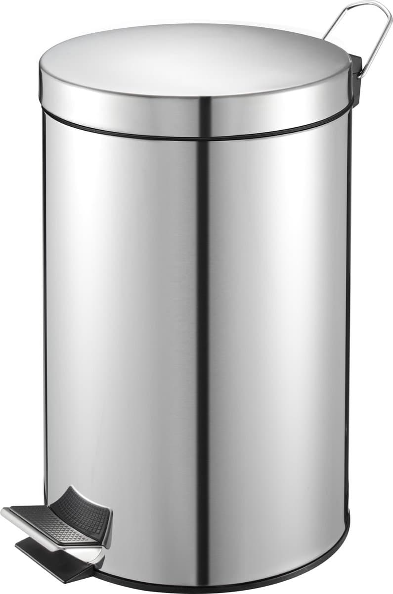 V-Part - Pedaalemmer 12 liter - Stainless steel - RVS - Prullenbak