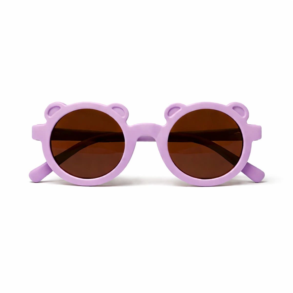 Meisjes zonnebril met Berenoortjes – Rond – UV Bescherming – 2-6 Jaar – Roze