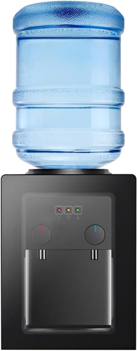 GTB® Waterkoeler - Waterdispenser met Koud Water - Waterkoeler Dispenser - Zwart - 27cm x 24cm x 37cm