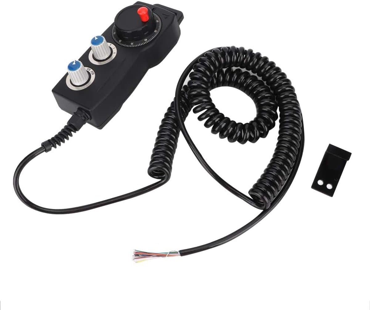 Handwiel Controller - Pulsencoder Bediening - Precisie Graveren - 4-assige Sturing - 25 x 13 x 8 cm