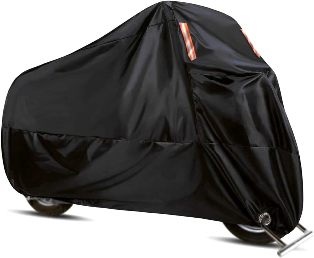 RONN® Motorhoes - Scooterhoes - Waterdichte Motorhoes Windbestendig - Zwart - 110cm x 295cm x 140cm