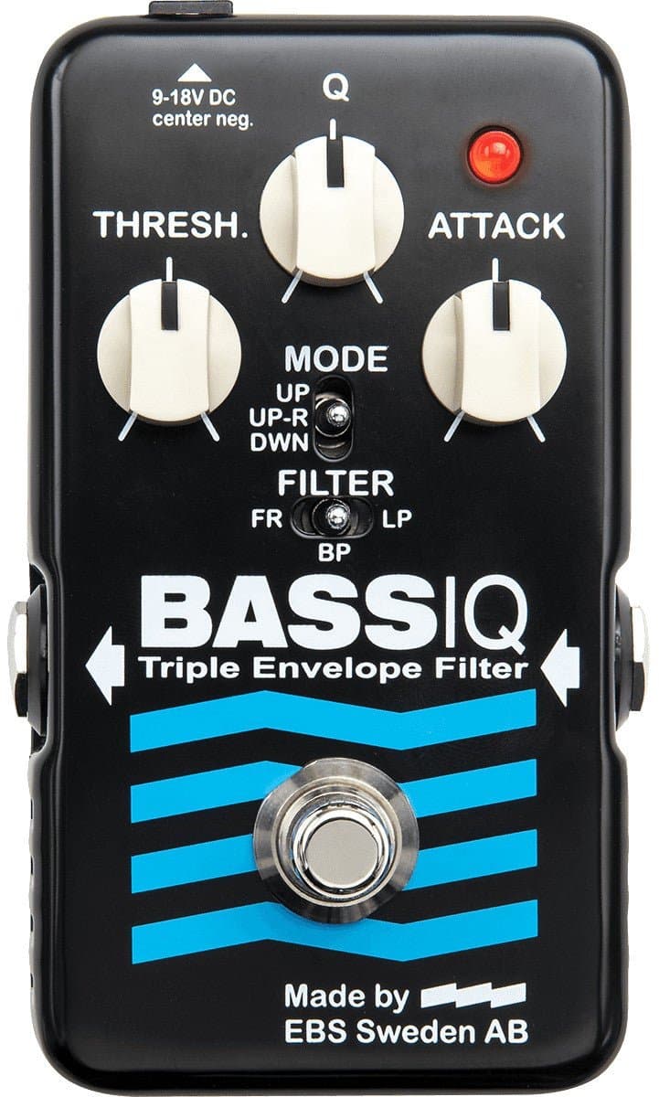 EBS BassIQ Blue Label Triple Envelope Filter basgitaar effectpedaal