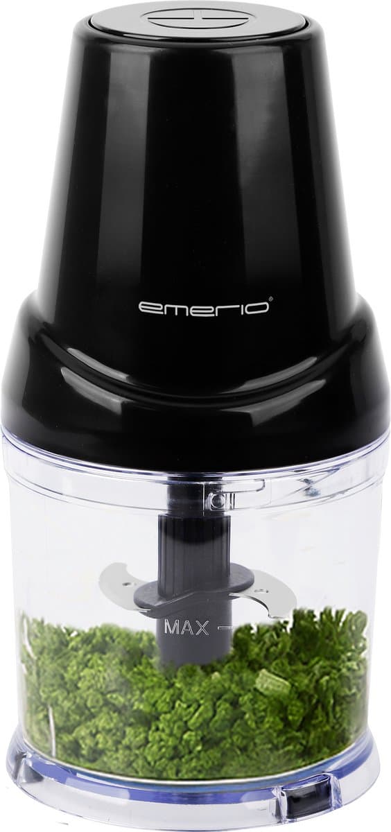 Emerio Hakmolen - Elektrische Food Chopper - 500ML - 400 W - MC-132890 Zwart