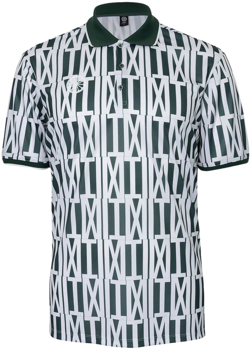 The Indian Maharadja Pique Printed Polo Heren - Maat XXL