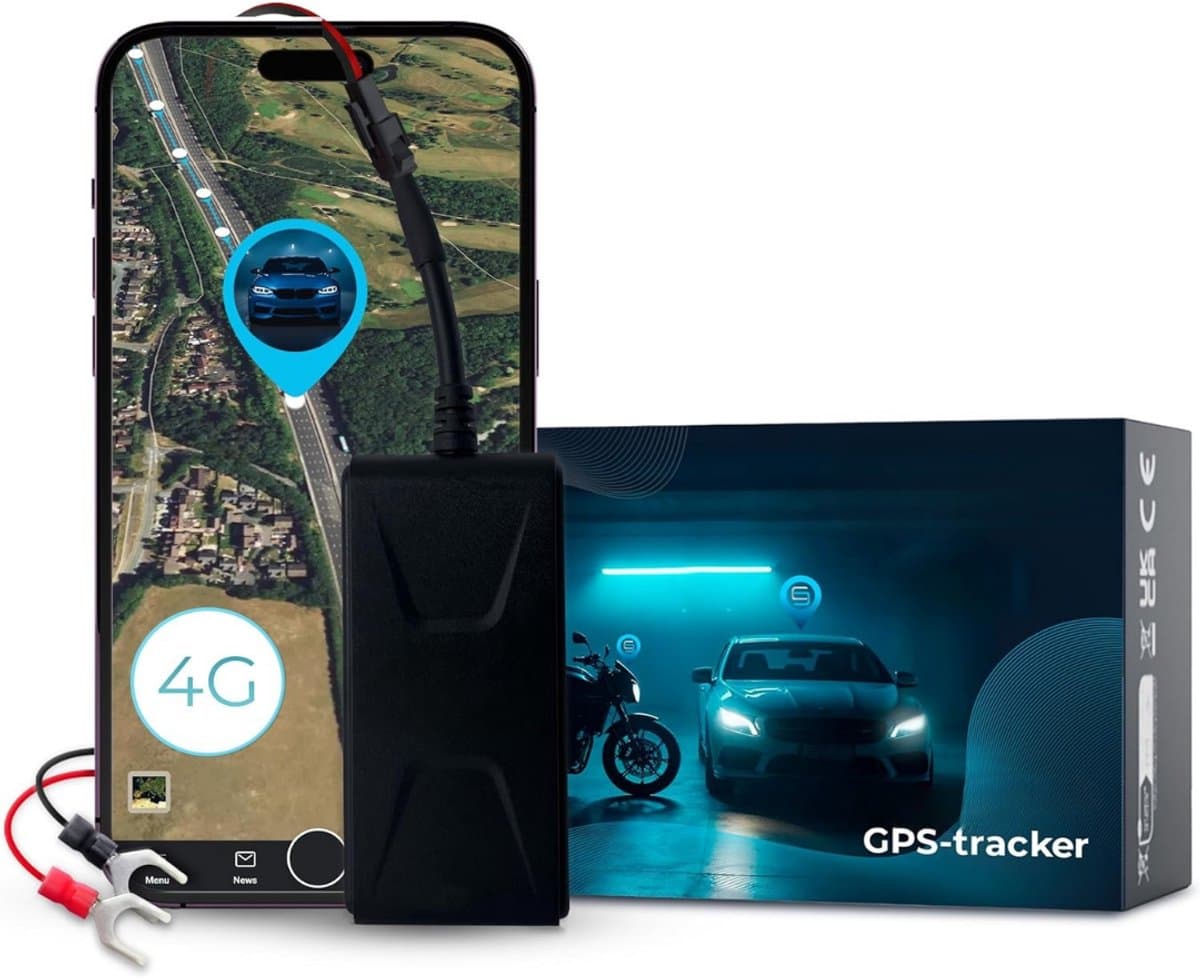 MIRA® GPS Tracker fiets - GPS Tracker - GPS Trackers - Zwart - 8cm x 4cm x 2cm