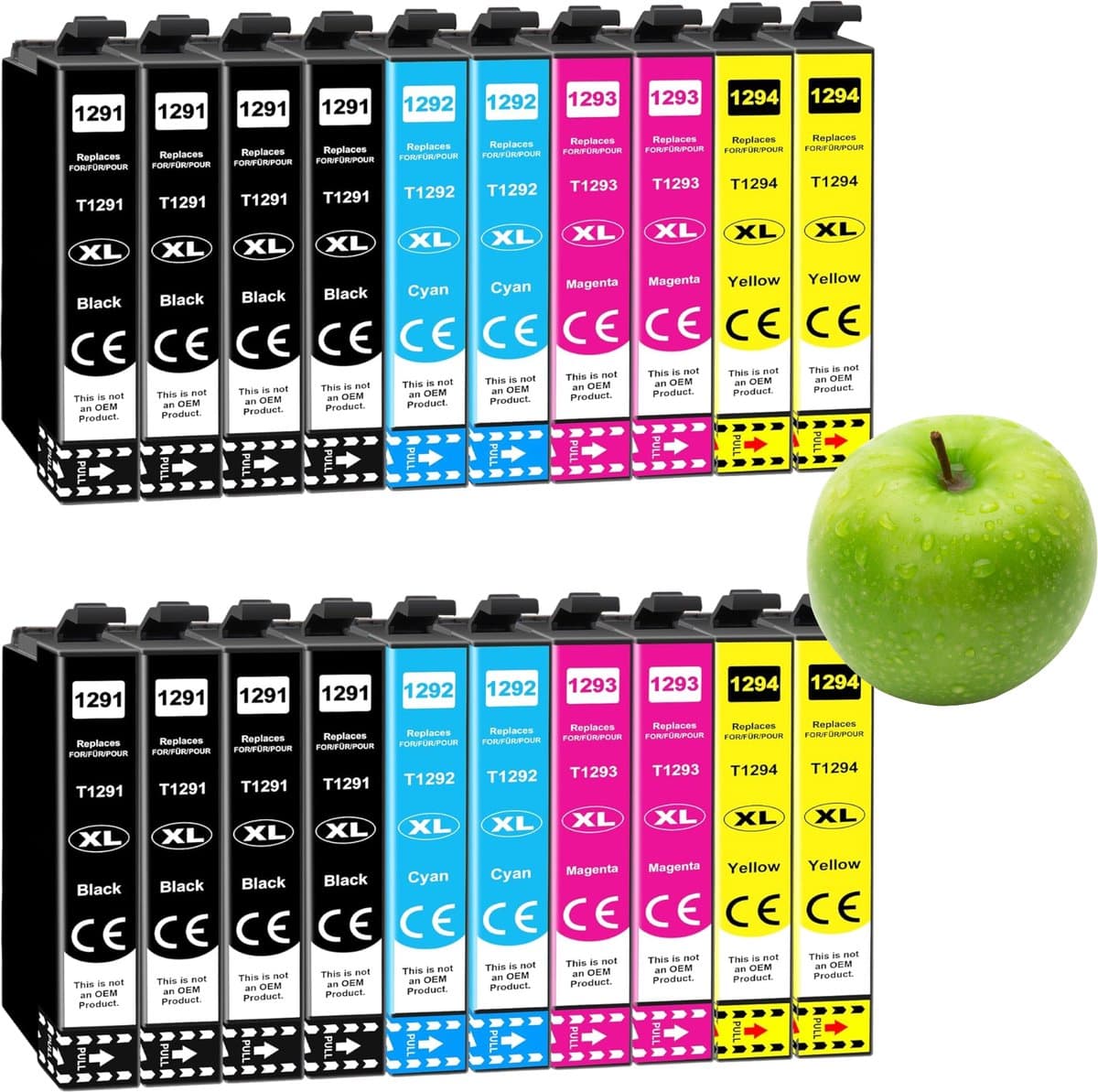 T1295 Multipack Compatibel met Epson WF 3520 printercartridges WF 3540 inktcartridge voor Epson T1291 T1292 T1293 T1294 WF-7525 WF -7515 Stylus SX235W SX425W SX445W SX535WD Stylus Office BX635
