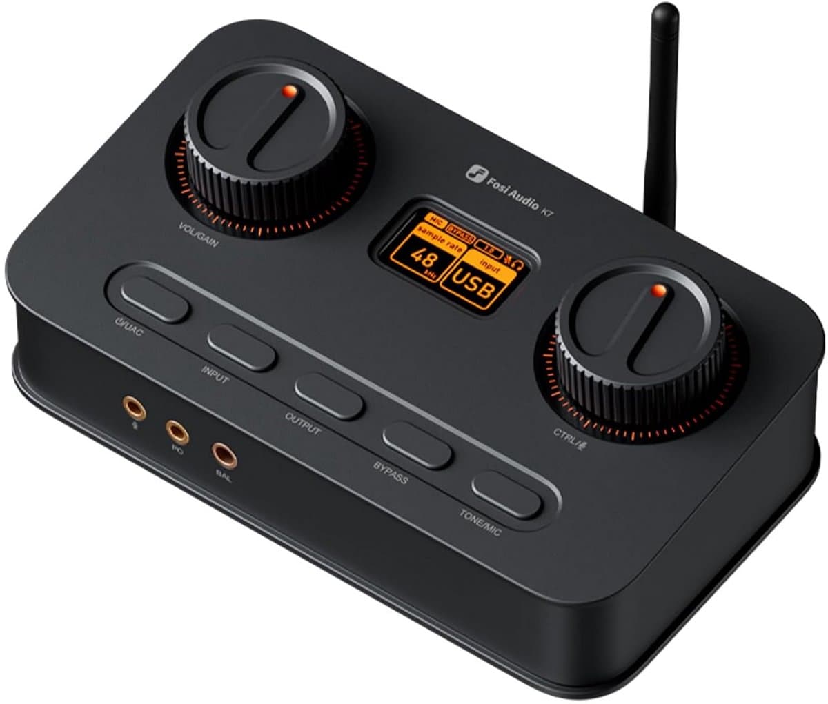 Desktop DAC Headphone Amplifier met Gebalanceerde Uitgang en Bluetooth aptX HD
