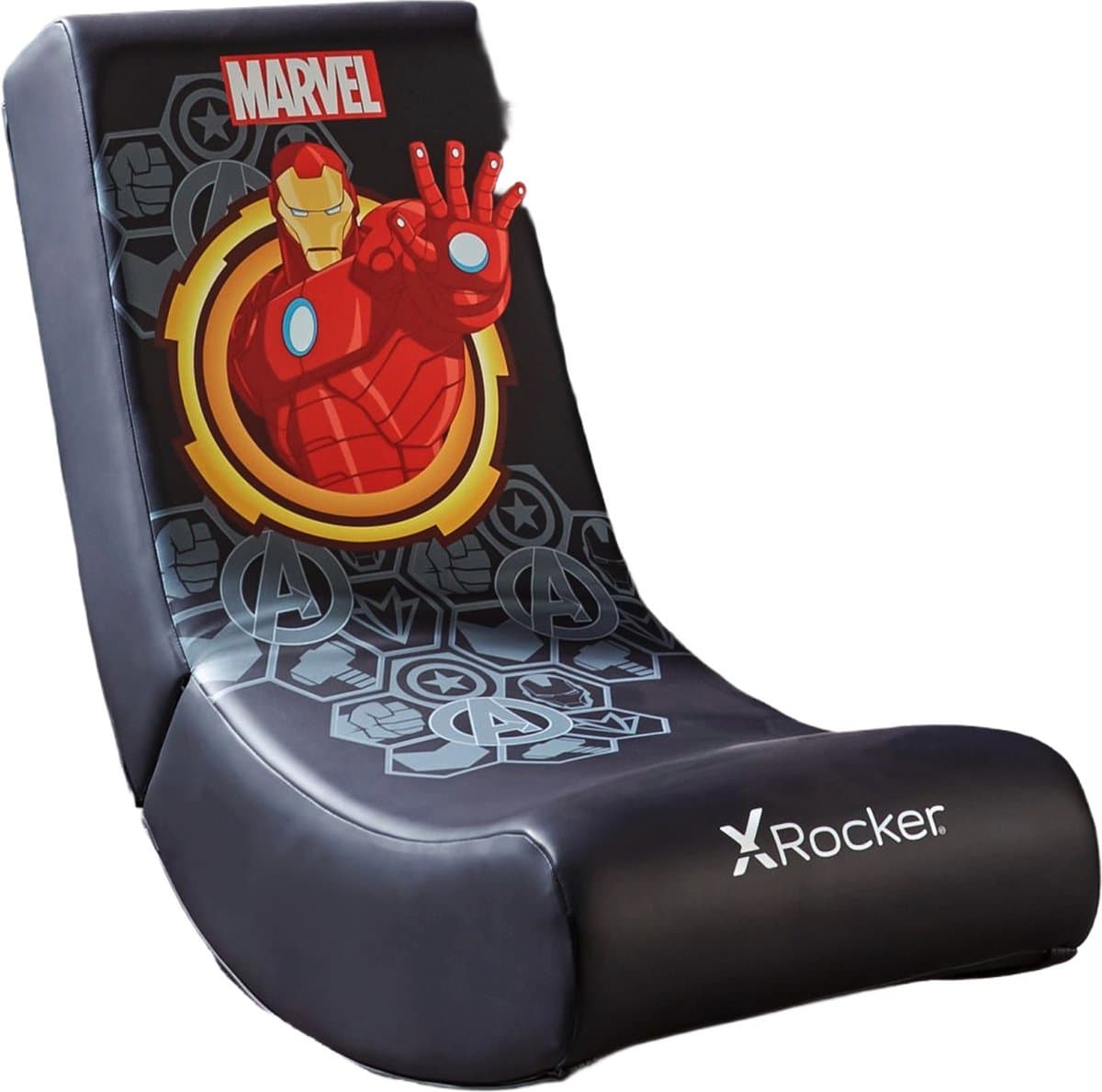 Gamestoel - Iron Man - inklapbaar - Marvel hero rocker (X Rocker)