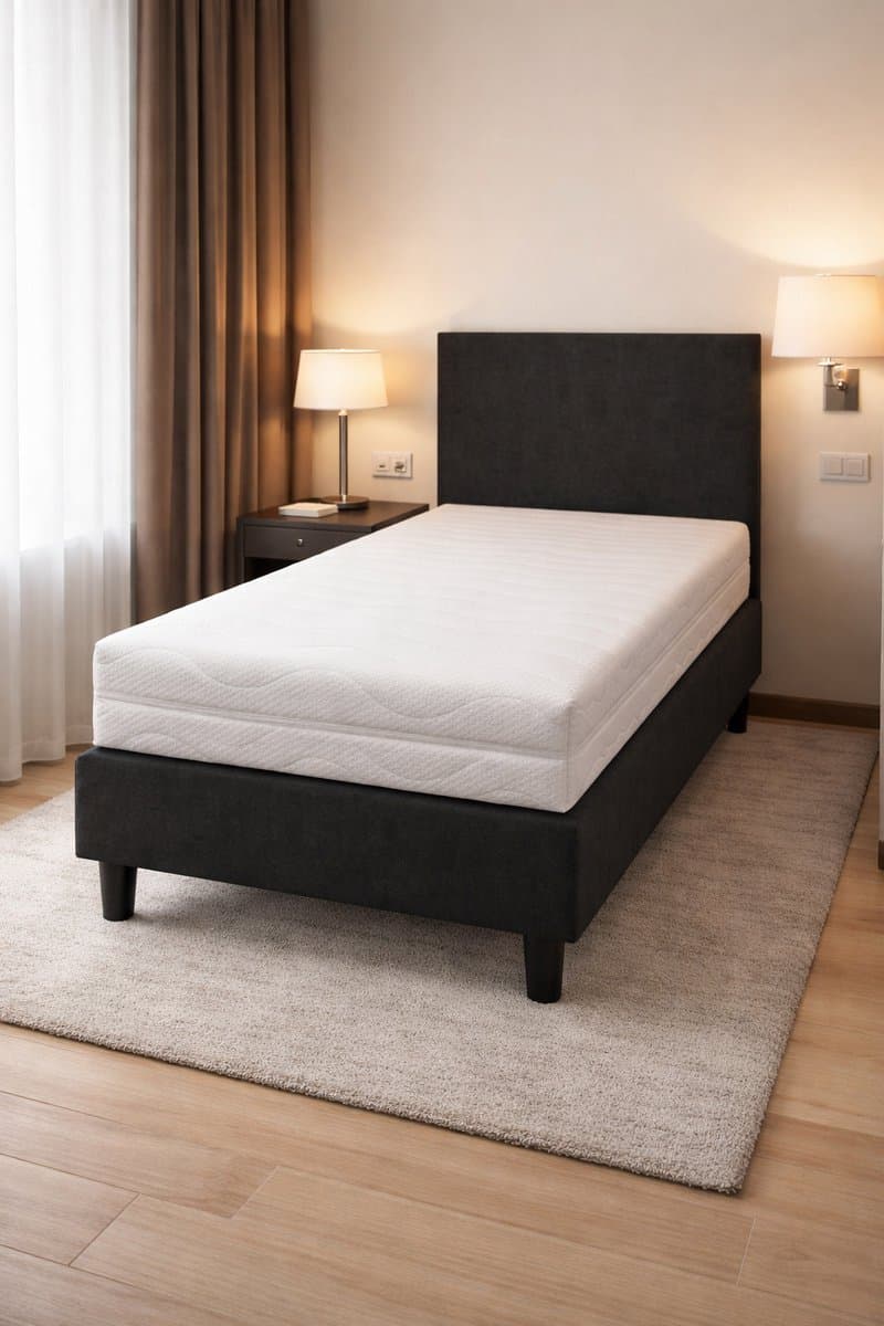 Boxspring Haarlem - Zelf samenstellen - OP MAAT bij DER Bedding - 135x200 + (Verkrijgbaar in alle kleuren en maten)