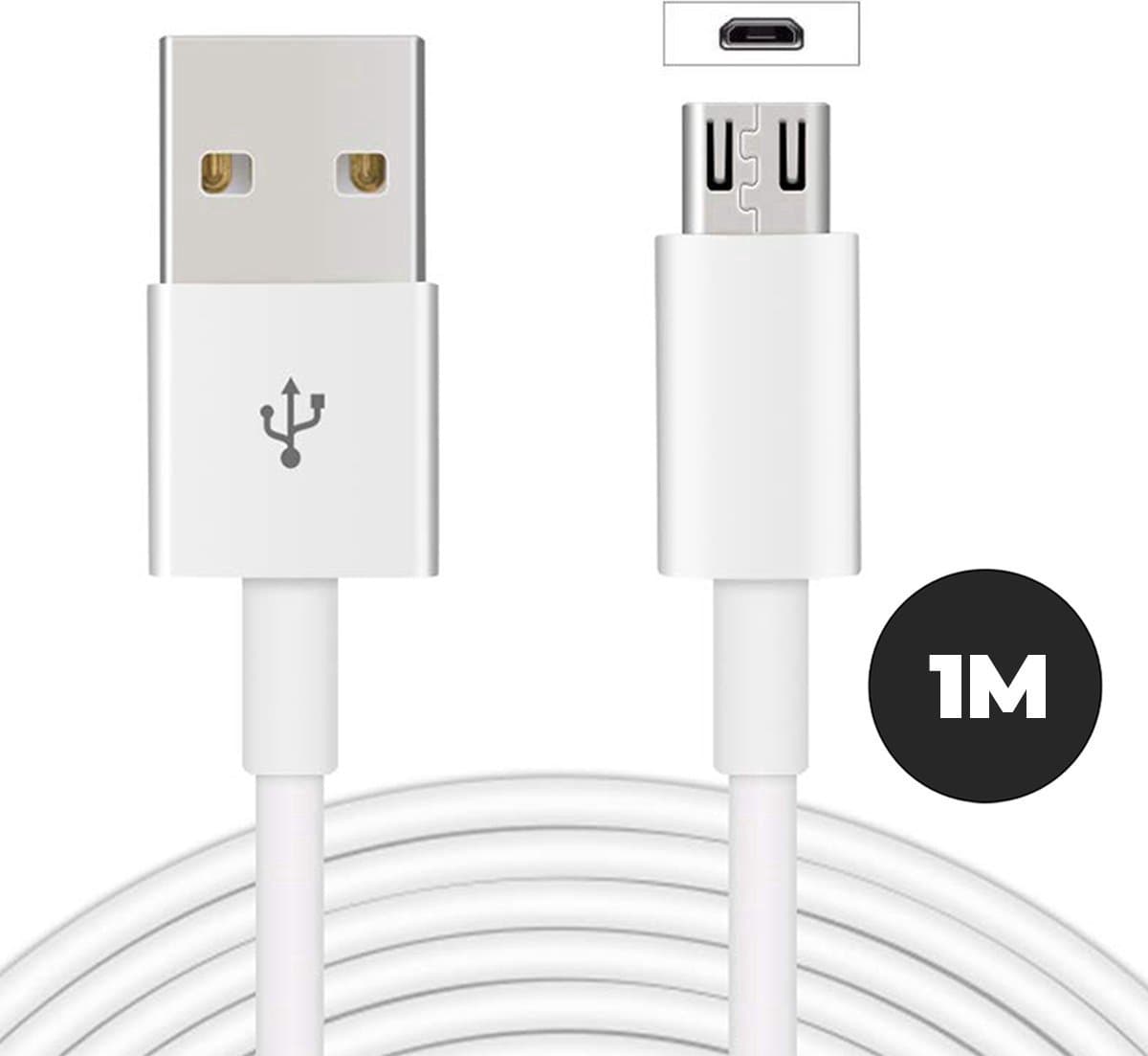 MJOY Data Cable - Micro USB to USB 1.0m - White