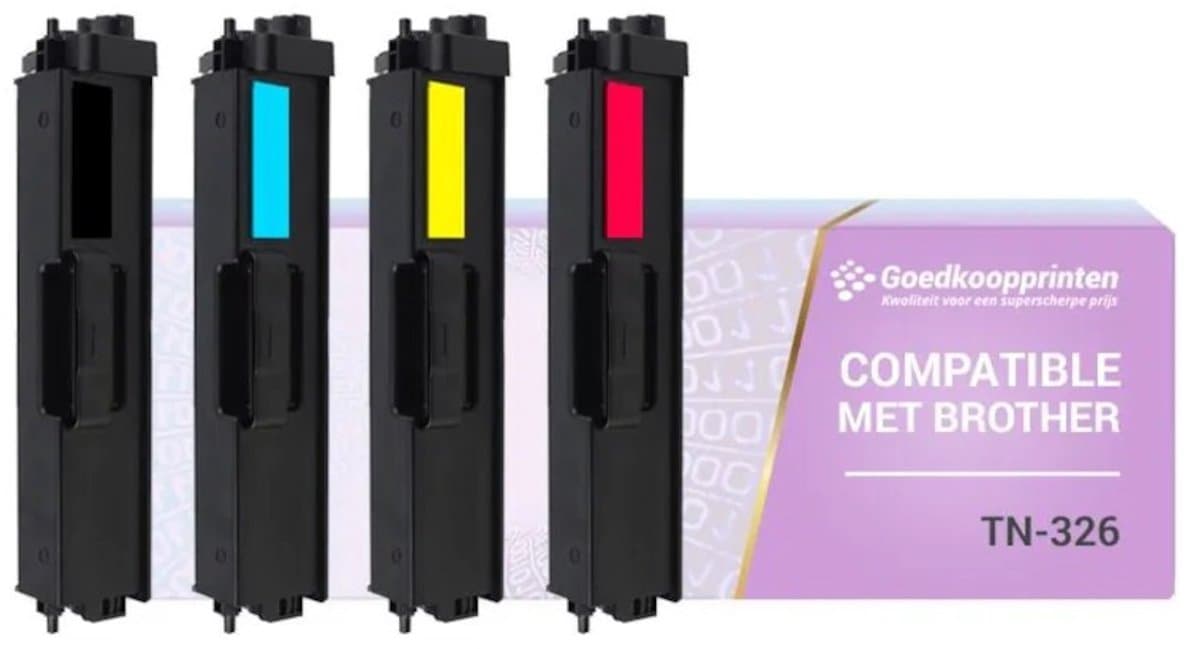 Brother TN-326 toner Multipack - Huismerk set