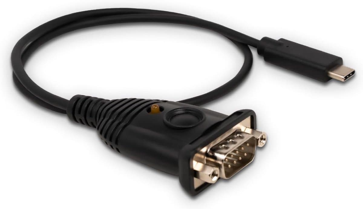 USB C naar RS232 DB9 Seriële Adapter voor Windows en macOS - Eenvoudige Installatie en Betrouwbare Verbinding