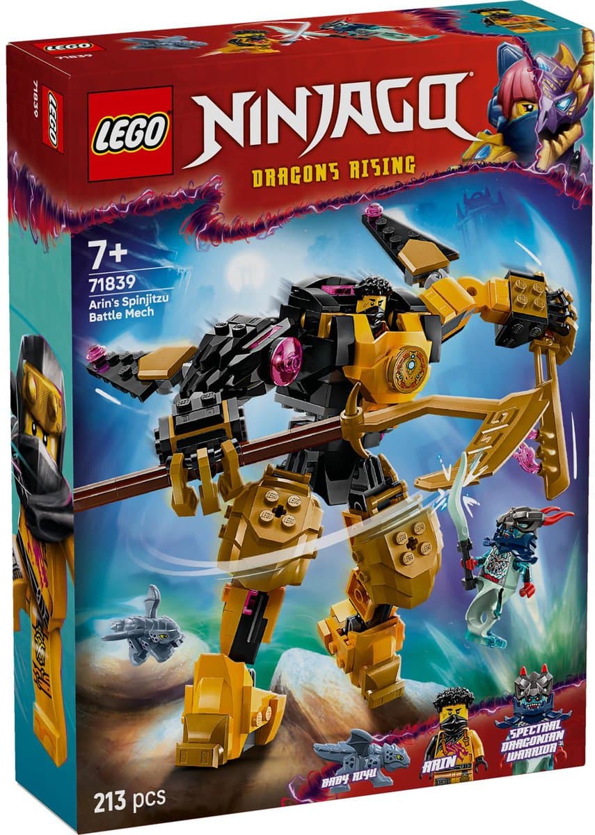 LEGO Ninjago 71839 Arins Spinjitzu strijdmecha