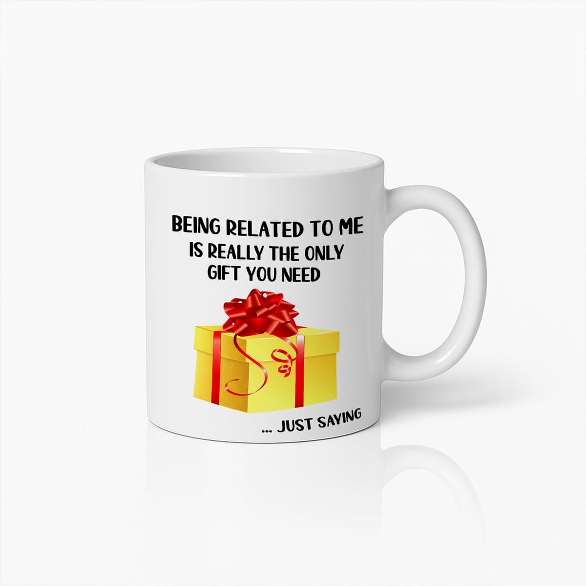 Grappige Cadeaumok - "Familie Zijn is het Enige Geschenk dat je Nodig Hebt" - Humoristische Koffiemok voor Familie