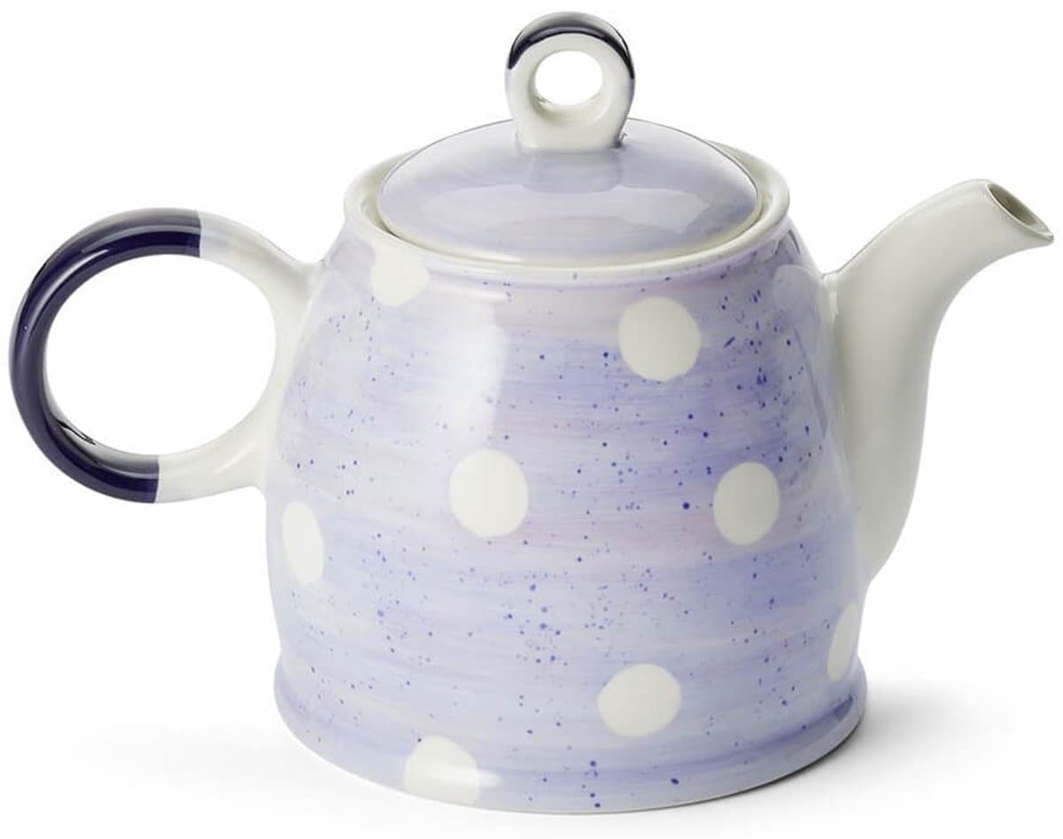 Theepot “Bine” – 1100 ml – Handgemaakt & Handgeschilderd – Keramiek – Uniek design