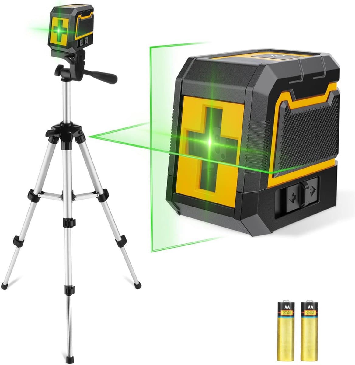 DailySupplies® Kruislijnlaser - Bouwlaser - Lijnlaser met Statief