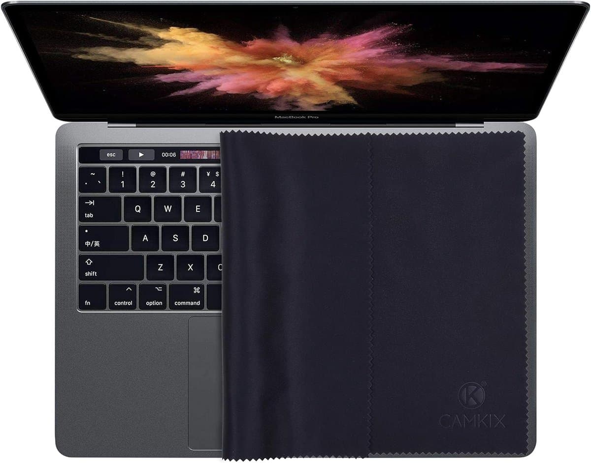 Microvezel Beschermdoek 13" (4 pack) voor Apple MacBook Neo 13 inch / MacBook Air / MacBook Pro – 4x Laptop Screen Protector Cloth (29×20cm) + Dubbelzijdige Microfiber Doek + 50 Reinigingsvellen