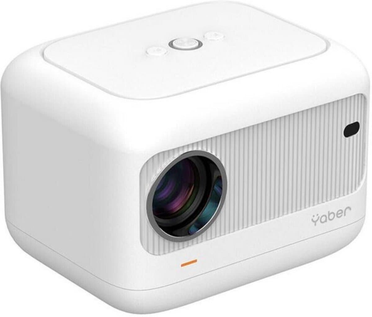 Yaber L1 Mini Beamer – Ultra Compact – Elektrische Focus – Wi-Fi 6 & Bluetooth 5.2 – 1080P Ondersteuning – Tot 150 Inch – Voor Presentaties & Thuisbioscoop – LED Projector