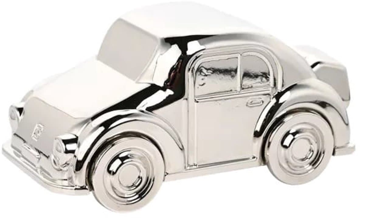 Spaarpot Auto - Oldtimer - Verzilverd - Bambino