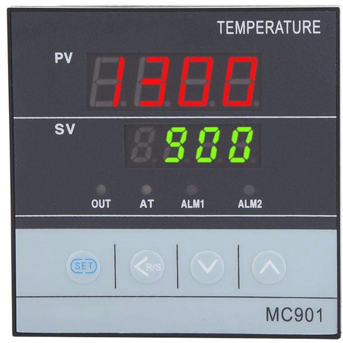 Digitale PID Temperatuurcontroller voor Nauwkeurige Temperatuurregeling met K-type Sensor en Relay/SSR Uitgang