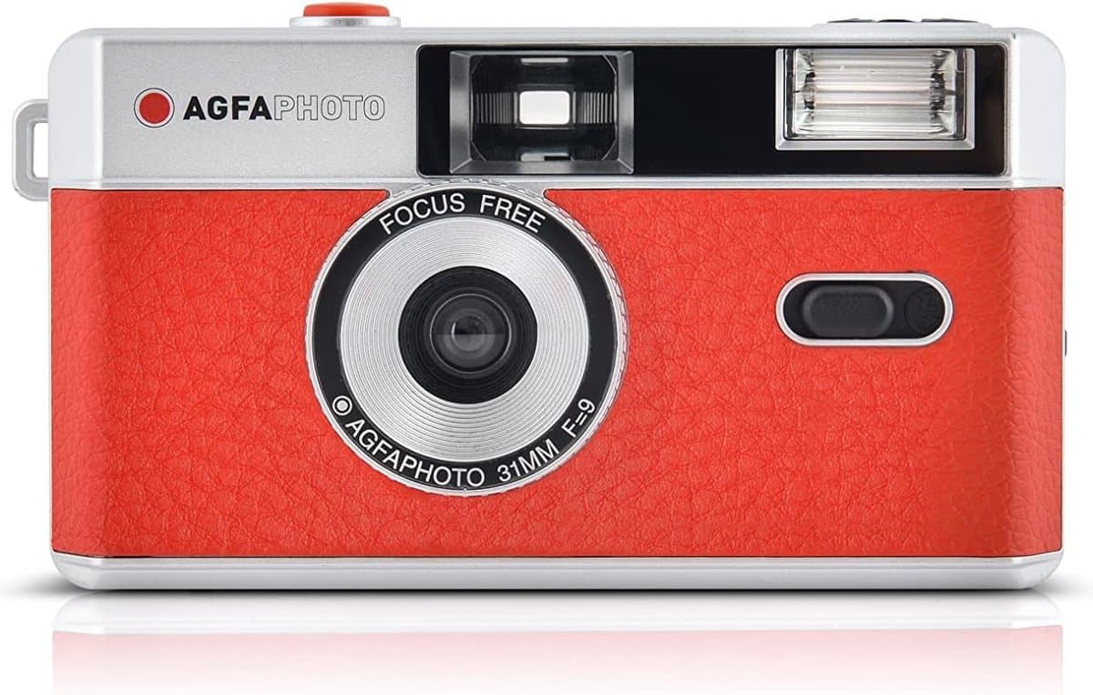 Analoge 35mm Filmcamera Set - Rood - Inclusief Film en Batterij